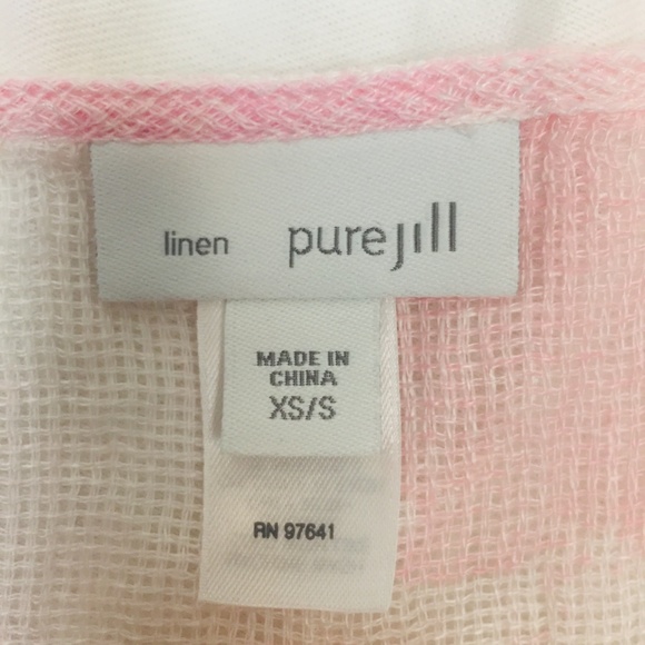 J. Jill Pure Jill XS/S Artisanal printed poncho - Picture 6 of 8